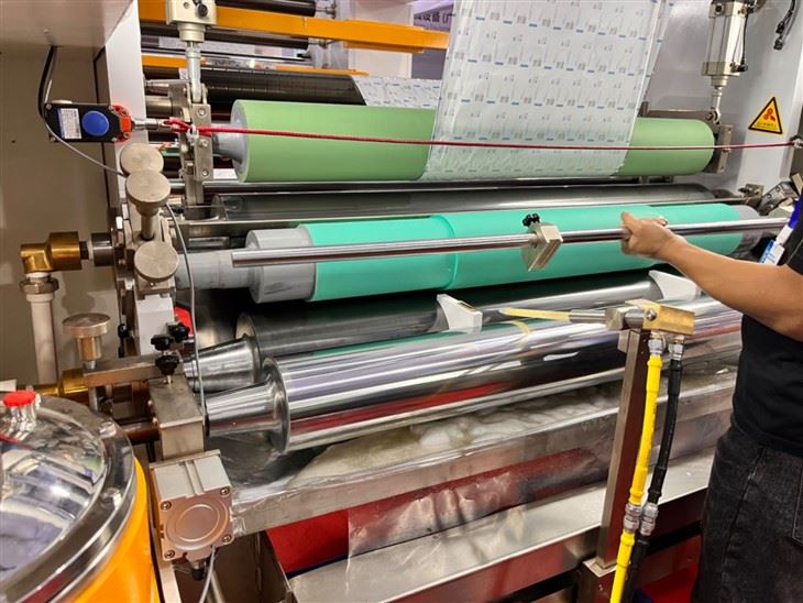 Lithium Battery Jelly Bag Laminating Machine